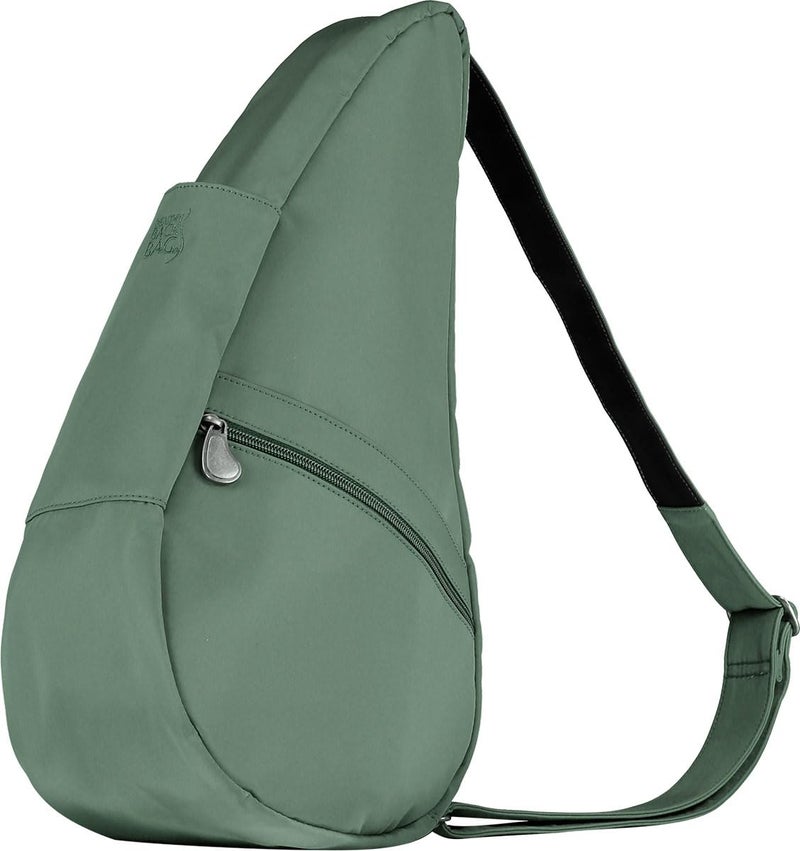 AmeriBag 19" Microfiber Healthy Back Bag Ergonomic Crossbody Sling for Everyday Use, Travel & Walking Comfort (Sea Moss) - Image 3